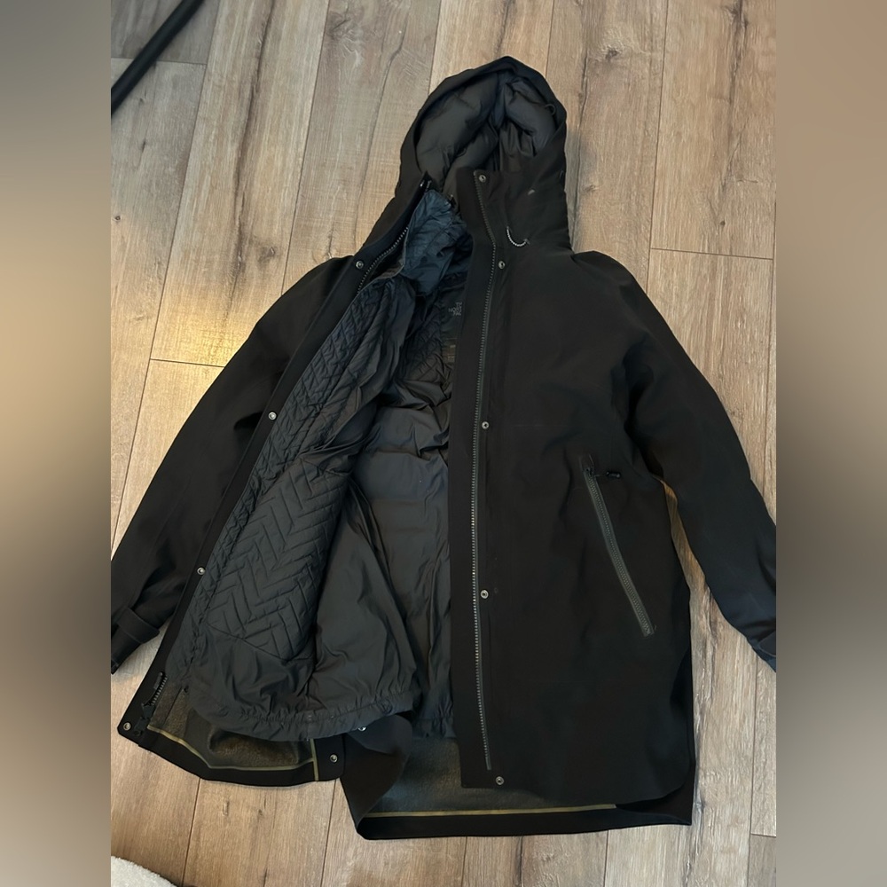 The North Face Expedition 3in1 Gortex and 800 down Woman’s Xl Black